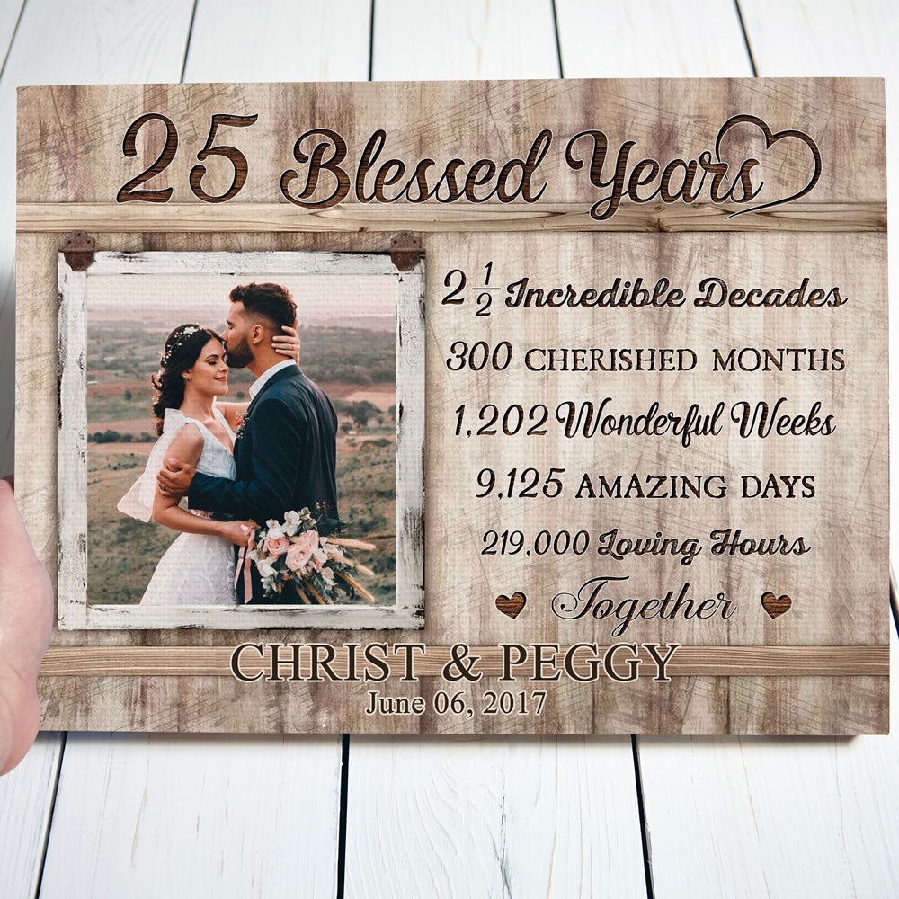 35 Best 25th Wedding Anniversary Gifts for Wife Will Suprise Her – Loveable