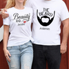 Couple Beauty And The Bread Anniversary Personalized Matching Shirt