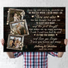 Couple First And Last Thought Anniversary Personalized Canvas