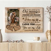 Couple Husband Wife My Life Anniversary Personalized Canvas