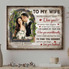 Couple My Wife Love Longer Wedding Anniversary Personalized Canvas