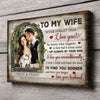 Couple My Wife Love Longer Wedding Anniversary Personalized Canvas