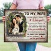 Couple My Wife Love Longer Wedding Anniversary Personalized Canvas