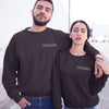 Couple Roman Numeral Anniversary Date Personalized Sweatshirt