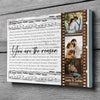 Couple Song Favorite Lyric Meaningful Personalized Canvas