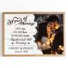 Couple Wedding Anniversary By Year Still Counting Personalized Canvas