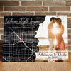 Couple Where It All Began Meaningful Personalized Canvas