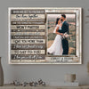 Couple Wife Husband End Life Anniversary Personalized Canvas