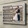 Couple Wife Husband End Life Anniversary Personalized Canvas