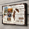 Couple Wife Husband Falling In Love Anniversary Personalized Canvas