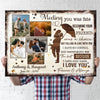 Couple Wife Husband Falling In Love Anniversary Personalized Canvas