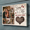 Couple Wife Husband Got This Wedding Anniversary Personalized Canvas