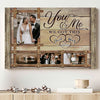 Couple Wife Husband You And Me Anniversary Personalized Canvas