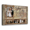 Couple Wife Husband You And Me Anniversary Personalized Canvas