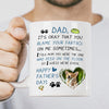 Personalized Gift For Dog Lover It&#39;s Okay That You Blame Your Farts On Me Mug