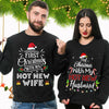 First Christmas With My Hot New Wife New Husband Couple Matching Sweatshirt