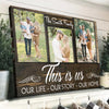 Personalized This Is Us Our Life Our Story Our Home Family Name Canvas