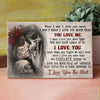 Gift For Couple Viking Skull I Love The Most Poster Canvas