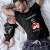 Dad Son Funny Beer Drinking Buddy Father Son Personalized Shirt Onesie
