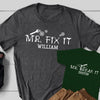 Dad And Son Mr. Fix It Mr. Break It Matching Personalized Shirt