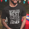 Dad Daughter Son Best Farter Father Funny Shirt