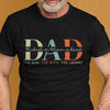 Dad The Man The Myth The Legend Vintage Dad Personalized Shirt