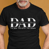 Cool Dad The Man The Myth The Legend Dad Personalized Shirt