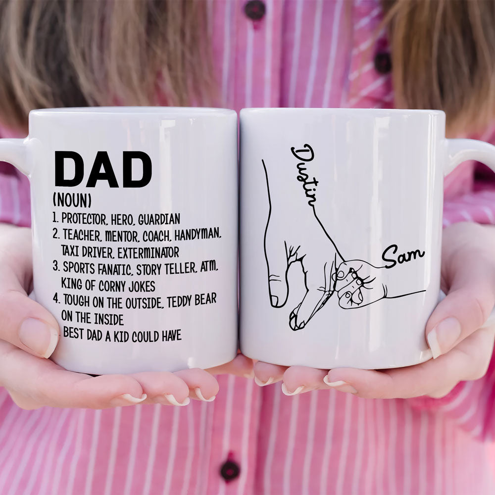 King of Dad Jokes Personalized Tumbler, Gifts for Dad from Daughter, Son,  Kids, Customized Tumbler Cup