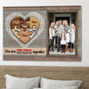 Dad Father Daughter Son Piece Together Meaningful Personalized Canvas