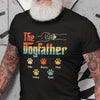 Dad Father Dog The Dogfather Funny Personalized Shirt