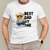 Dad Golf Best Dad By Par Dad Bear Funny Dad Golfing Personalized Shirt