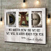 Personalized Gift For Dad No Matter How Big We Get Canvas