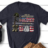Dad Soldier Daughter Son Meaningful Personalized Shirt