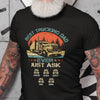 Dad Truck Driver Best Trucking Dad Funny Trucker Personalized Shirt