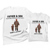 Dad And Son Daughter Hunting Partners Dad Hunters Personalized Shirt