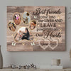 Dog Loss Memorial Leave Pawprints Sympathy Personalized Canvas