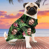 Dog Lover Funny Tropical Personalized Pet And Human Hawaiian Shirt