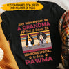 Dog Lovers Pawma Special Grandma Funny Personalized Shirt