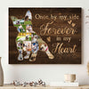 Dog Memorial French Bulldog Frenchie Sympathy Personalized Canvas