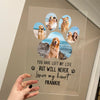 Dog Memorial Passing You left our lives Personalized Plaque