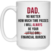 Dad I Will Always Be Your Financial Burden Mug  Gift For Dad