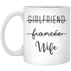 Gifts for future wife  Girlfriend fiancee wife engagement announcement coffee mug