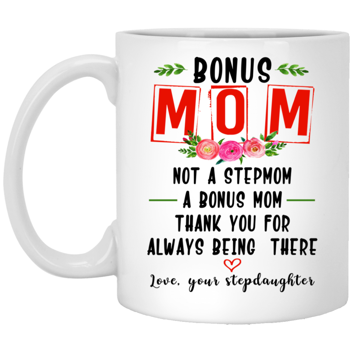 Personalized Daughter and Step Mom Mug, I am So Grateful to Have You My  Bonus Mom Mug, Step Mothers Day Gifts, Best Bonus Mom Christmas Gifts -  Sweet Family Gift