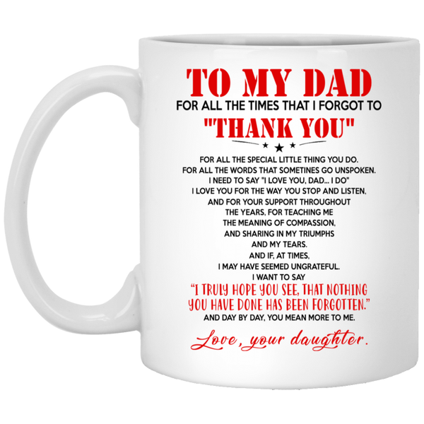  Daughter to Dad I Forgot to Thank You Sharing in My