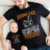 Expecting Dad 1st Biker Riding Dad Funny Matching Shirt