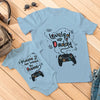Expecting Dad 1st New Dad Baby Leveled Up Matching Shirt