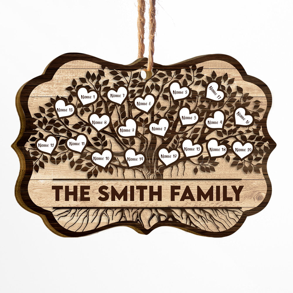 Where Love Will Never End Ornament Personalized Name Gift For Family