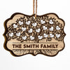 Where Love Will Never End Ornament Personalized Name Gift For Family