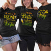 If Lost Or Drunk St Patrick&#39;s Day Drinking Team Matching Tshirt Gift For Best Friend
