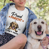 Personalized Proud Parent Of Dog Tshirt